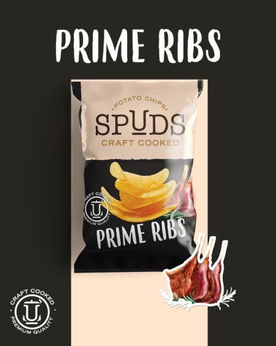 Spuds "Prime ribs" sülthús ízű burgonyachips 105g