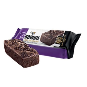 Nazari Brownie Kakaós piskóta csokoládédarabokkal 60g