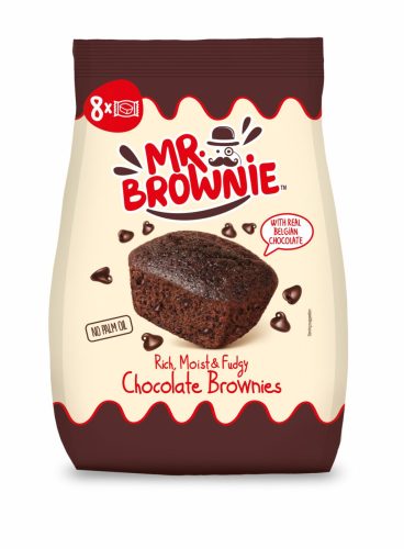 Mr. Brownie 200g Csokoládé darabos (8*25g - zacskós)