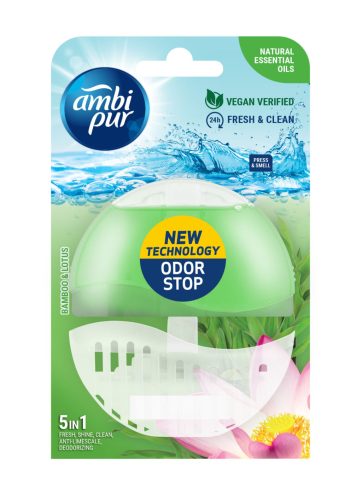 Ambipur wc gél 55ml + készülék bamboo & lotus