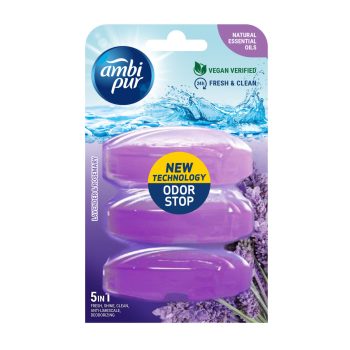 Ambipur wc gél utántöltő 3x55ml laven & rose