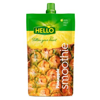  HELLO - Smoothie ANANÁSZ  gyümölcsturmix  A gyümölcsturmix friss gyümölcsökből pépesítéssel készült
