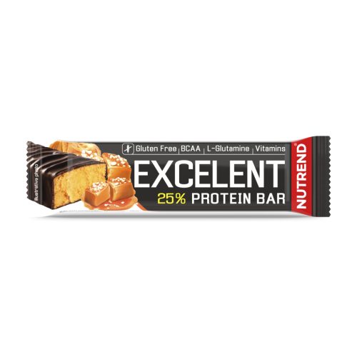 NUTREND EXC. Fehérjeszelet sós-karamell 85g