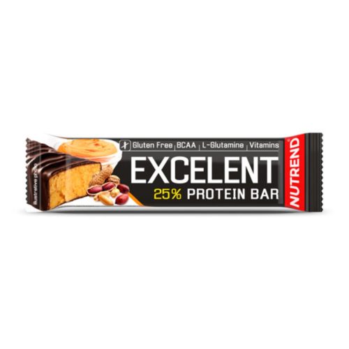 NUTREND EXC. Fehérjeszelet mogyoróvaj  85g