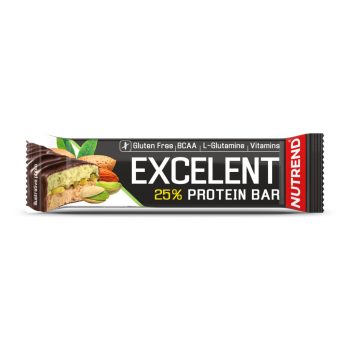 NUTREND EXC. Fehérjeszelet mandula-pisztácia 85g