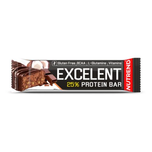 NUTREND EXC. Fehérjeszelet csoki-kókusz 85g