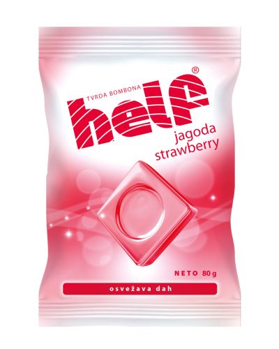 HELF Keménycukorka Epres 80g