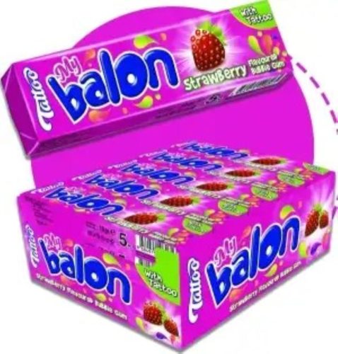 My Balon eper ízű rágógumi tetoválóval  18g