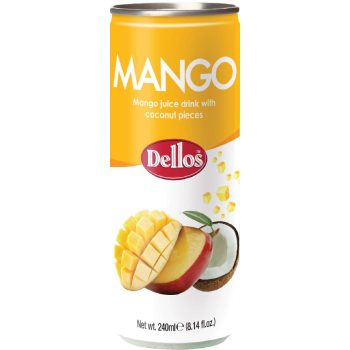 DELLOS FRUIT JUICE-  MANGÓ 240ML