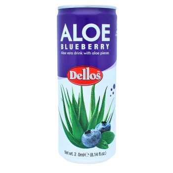 DELLOS ALOE-  KÉKÁFONYA 240ML (DRS)