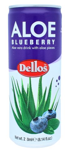 DELLOS ALOE-  KÉKÁFONYA 240ML (DRS)