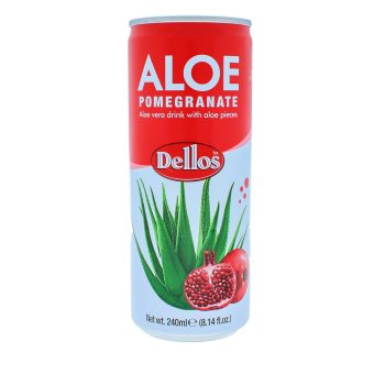 DELLOS ALOE-  GRÁNÁTALMA 240ML (DRS)
