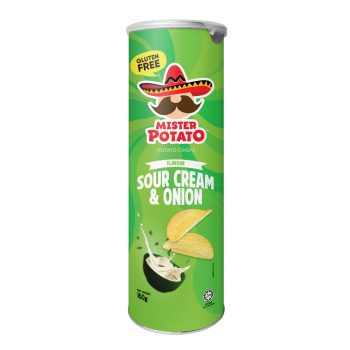 Mister Potato Chips Sour Cream & Onion 160g